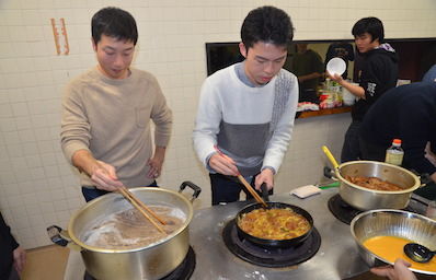 料理中